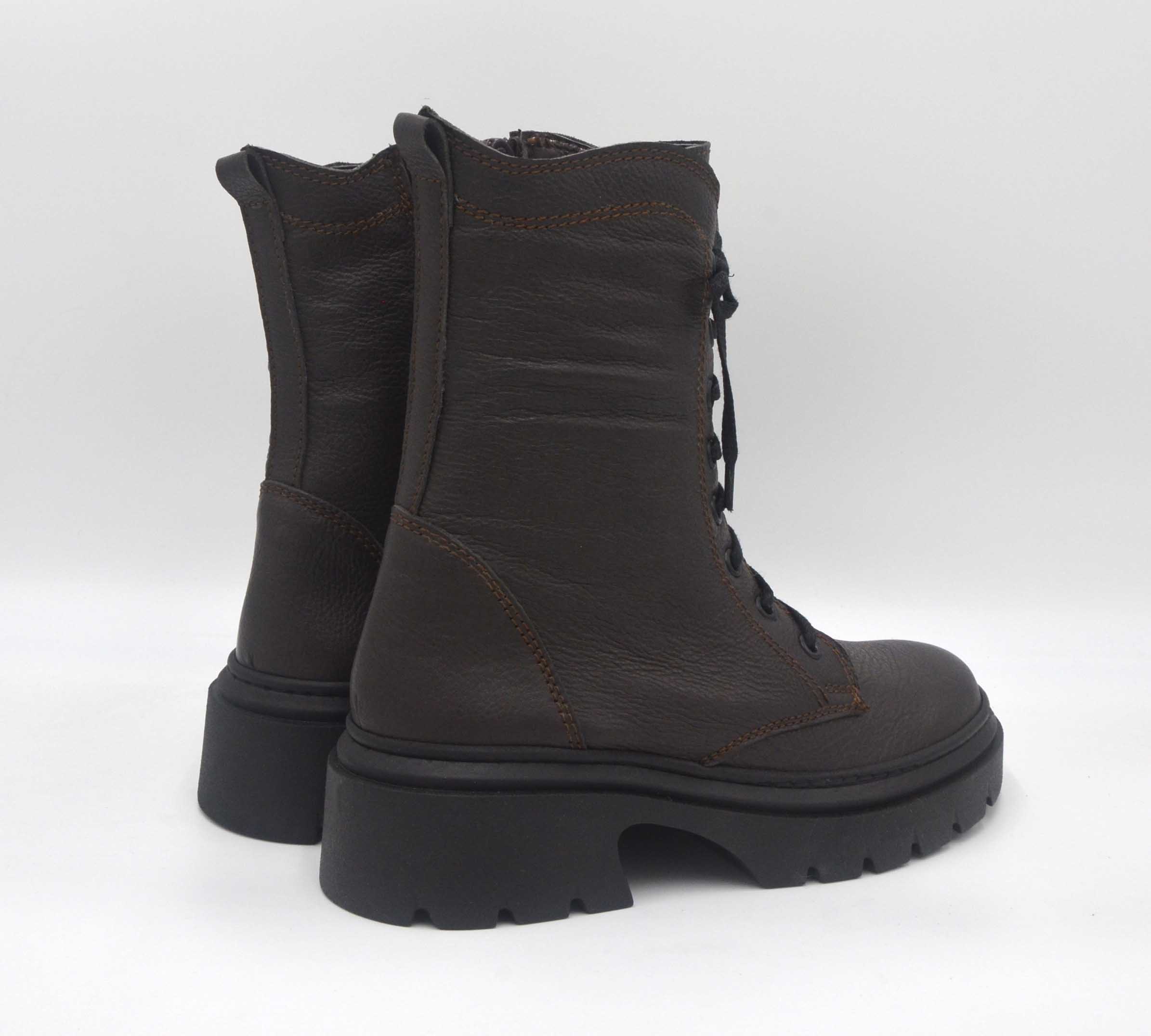 Кафяви кубинки OLIVIA - Image 12