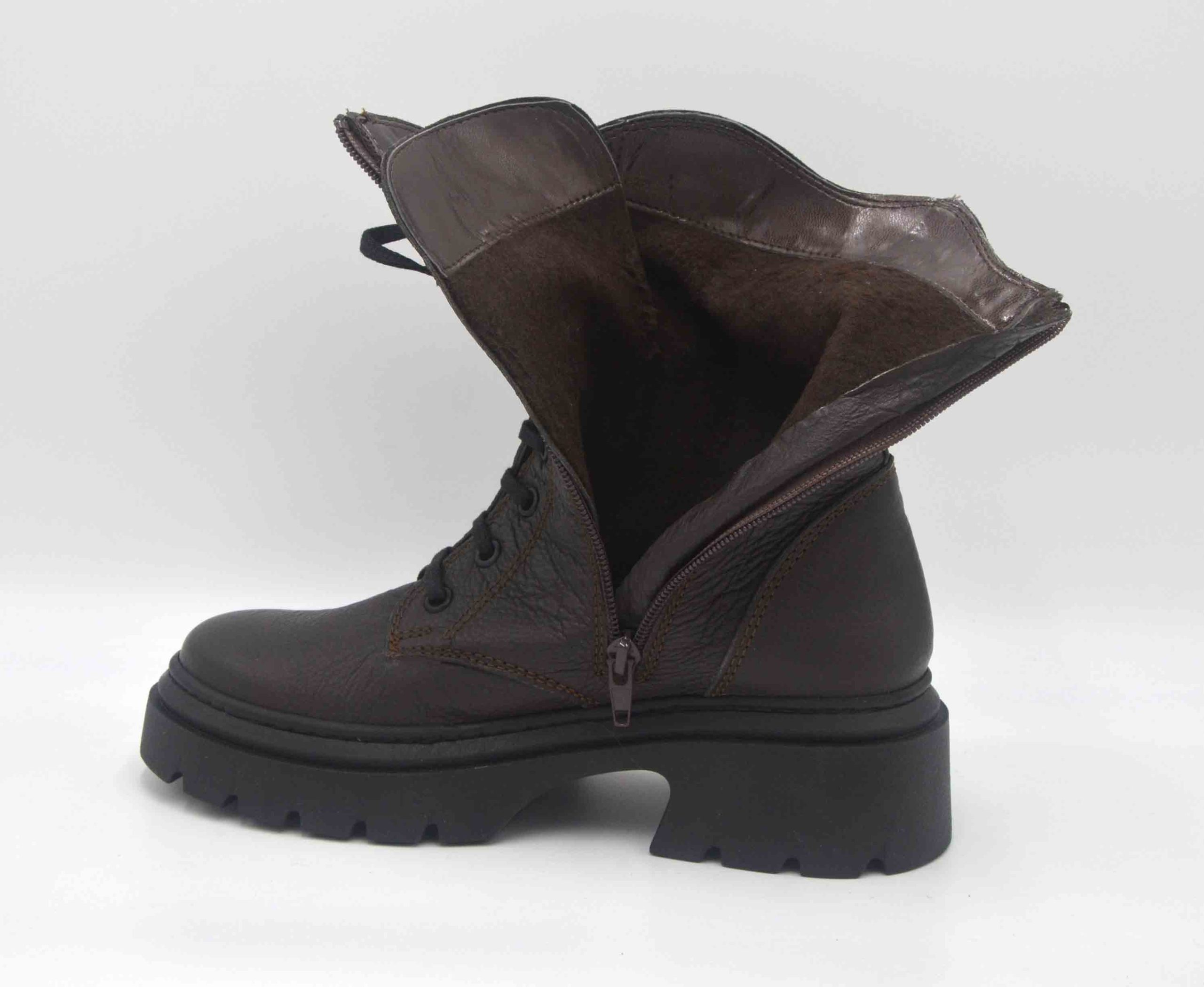 Кафяви кубинки OLIVIA - Image 13